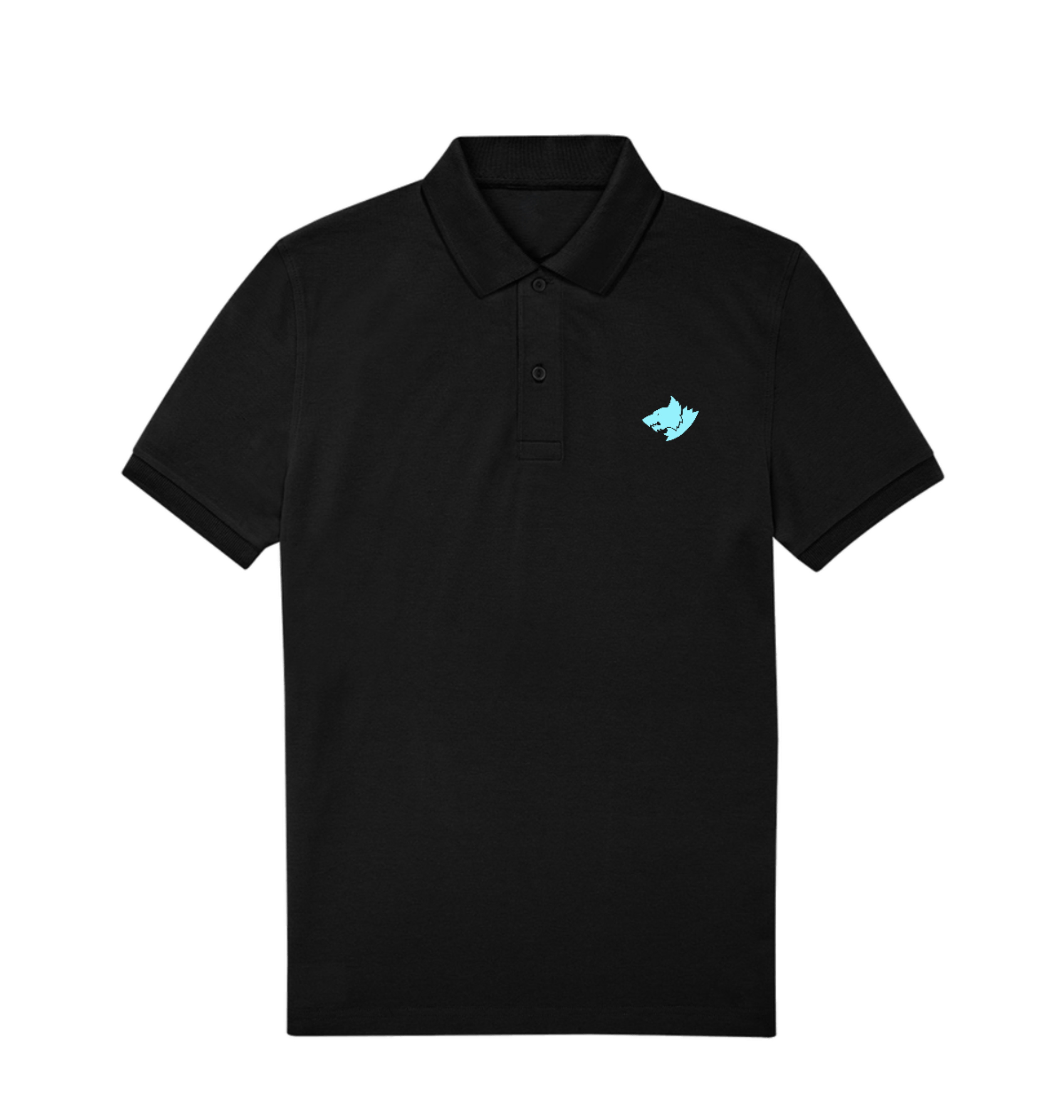 Black Polo Shirt Front